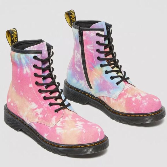 Dr. Martens Other - Dr. Martens Kids 1460 Tie-Dye Leather Boot – Big Kid US 5M